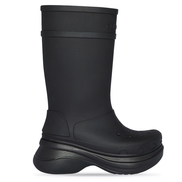 Balenciaga Shoes - ⭐️Balenciaga x Crocs⭐️ Rubber Boots Collab